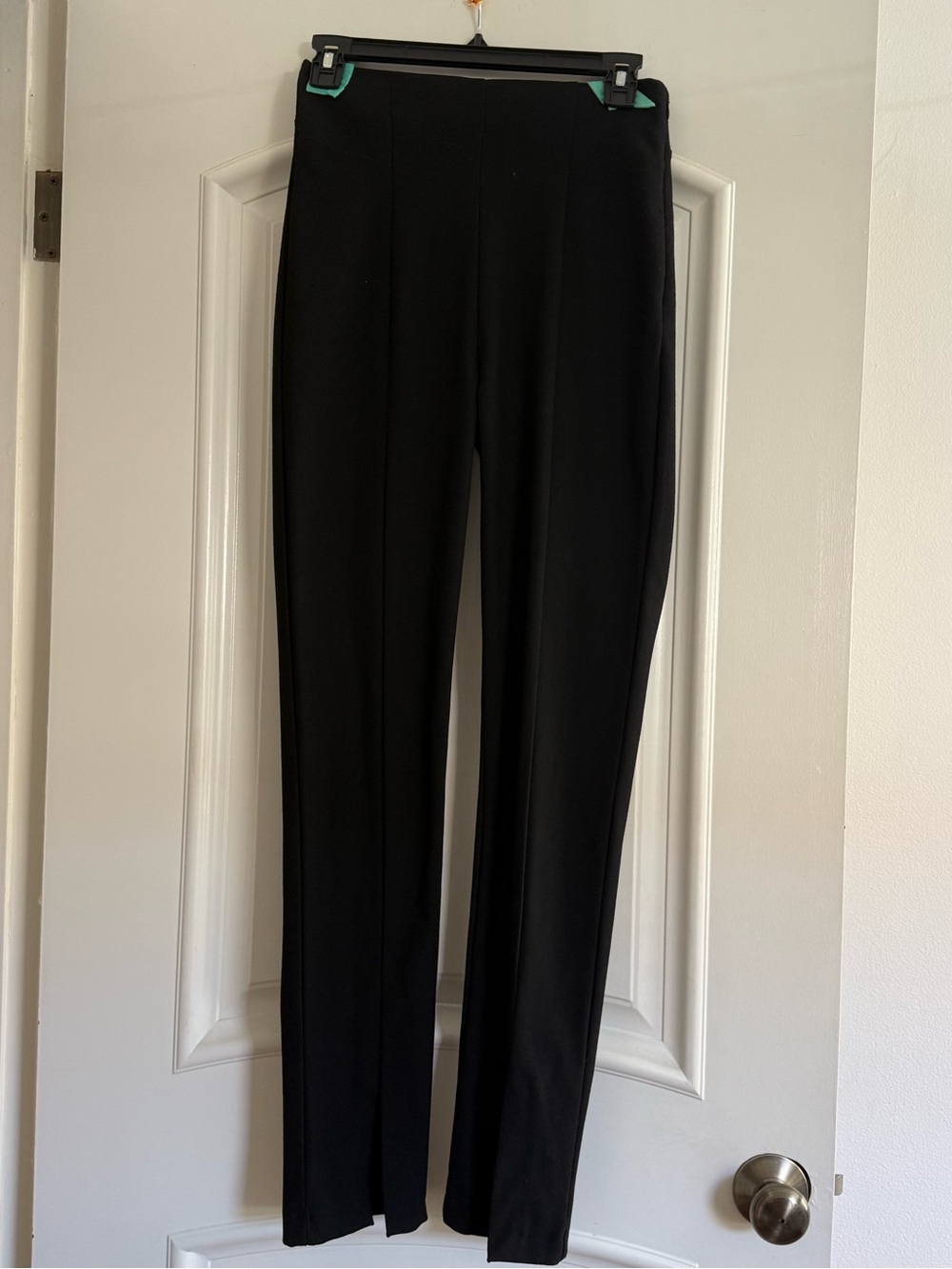 Favorite Daughter ‘Suits You Pants’ Black Slim Ankle Pants with Front Slits - Picture 7 of 10